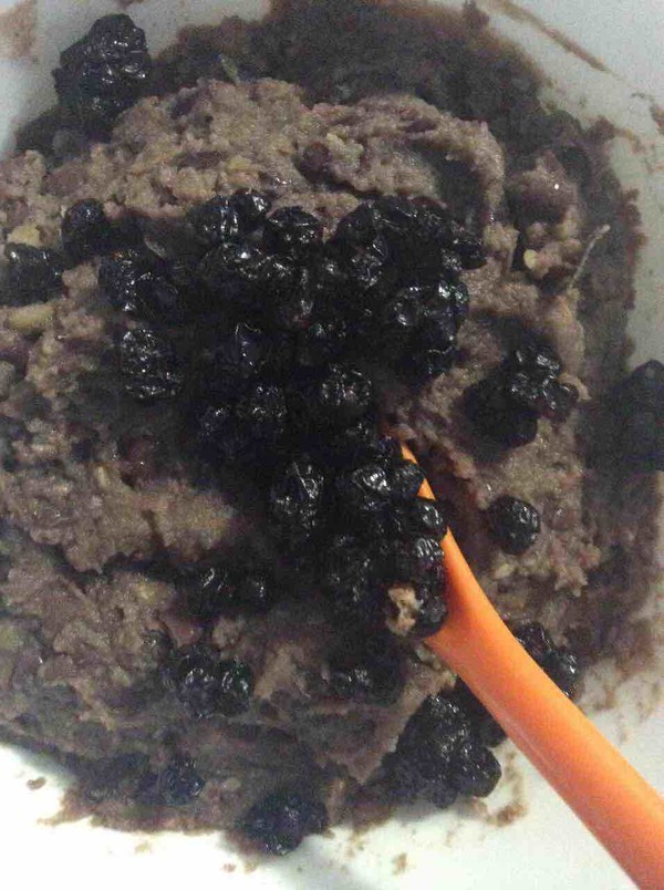 Blueberry Dried Bean Paste recipe