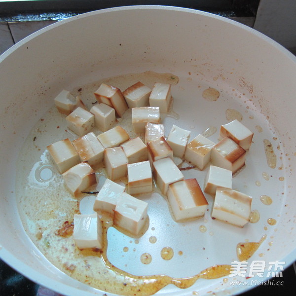 Fried Tofu Diced recipe