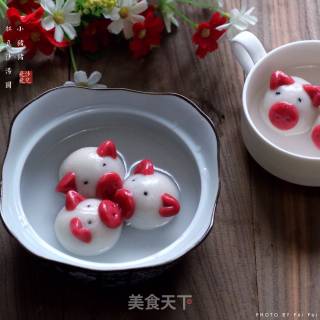 Piglet Red Bean Paste Gnocchi recipe