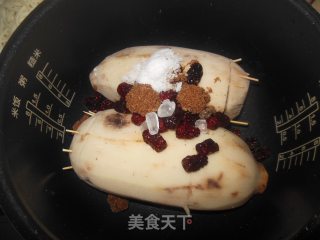 Sweet-scented Osmanthus Glutinous Rice and Lotus Root-send A Three-minute Recipe for Filling Rice recipe