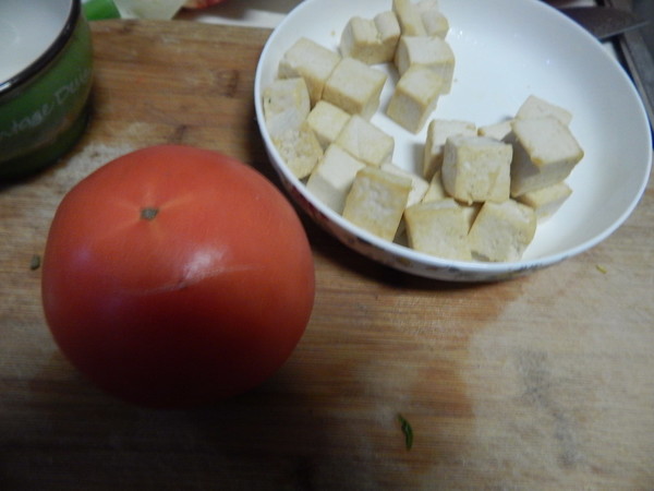 Tomato Tofu Fish Fillet Soup recipe