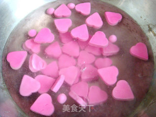 Xinxiangyin Taro Ball [red Pitaya Version] recipe