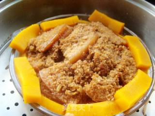 【zhejiang Cuisine】--pumpkin Steamed Pork recipe