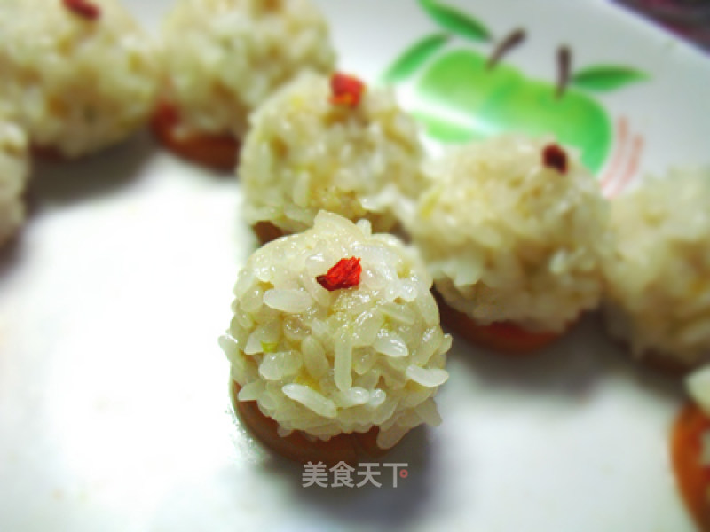 Pearl Glutinous Rice Chicken recipe