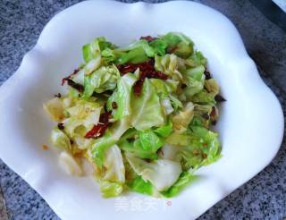 Stir-fried Green Cabbage recipe