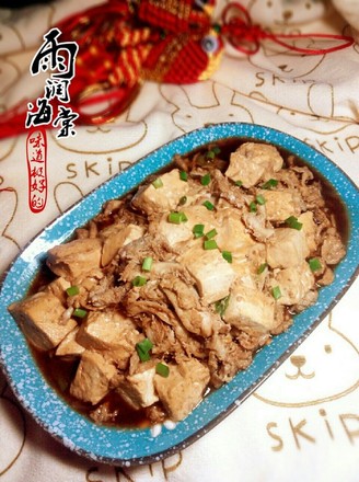 Whitebait Stewed Tofu recipe