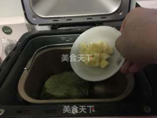 Blueberry Cheese Matcha Whole Wheat Bag recipe