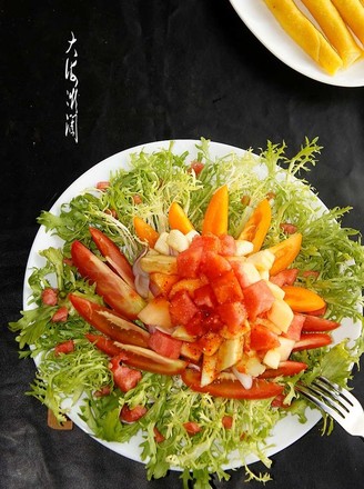 Vegetable and Fruit Salad recipe