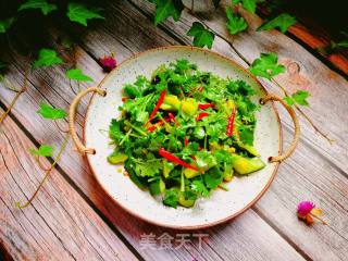 Cilantro and Cucumber recipe