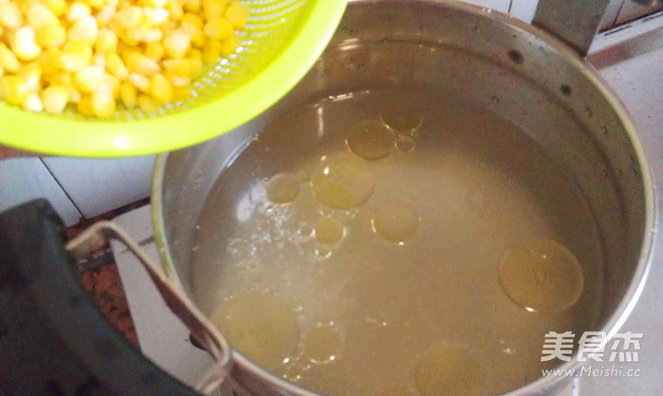 Mushroom Salted Egg Congee recipe