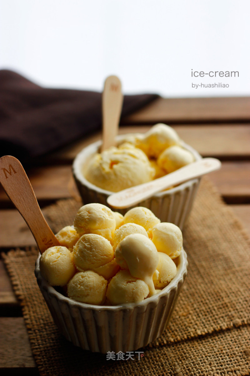 【honey Ice Cream】summer Ice Cream for Beauty and Beauty recipe