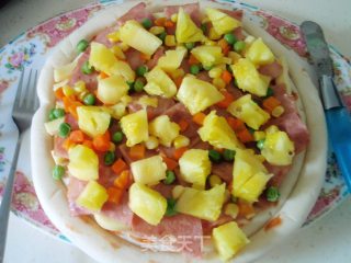 Pineapple Bacon Pizza recipe