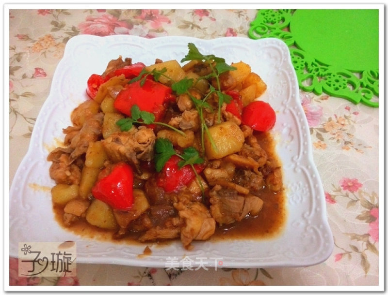 Braised Chicken with Potatoes【zixuan】 recipe
