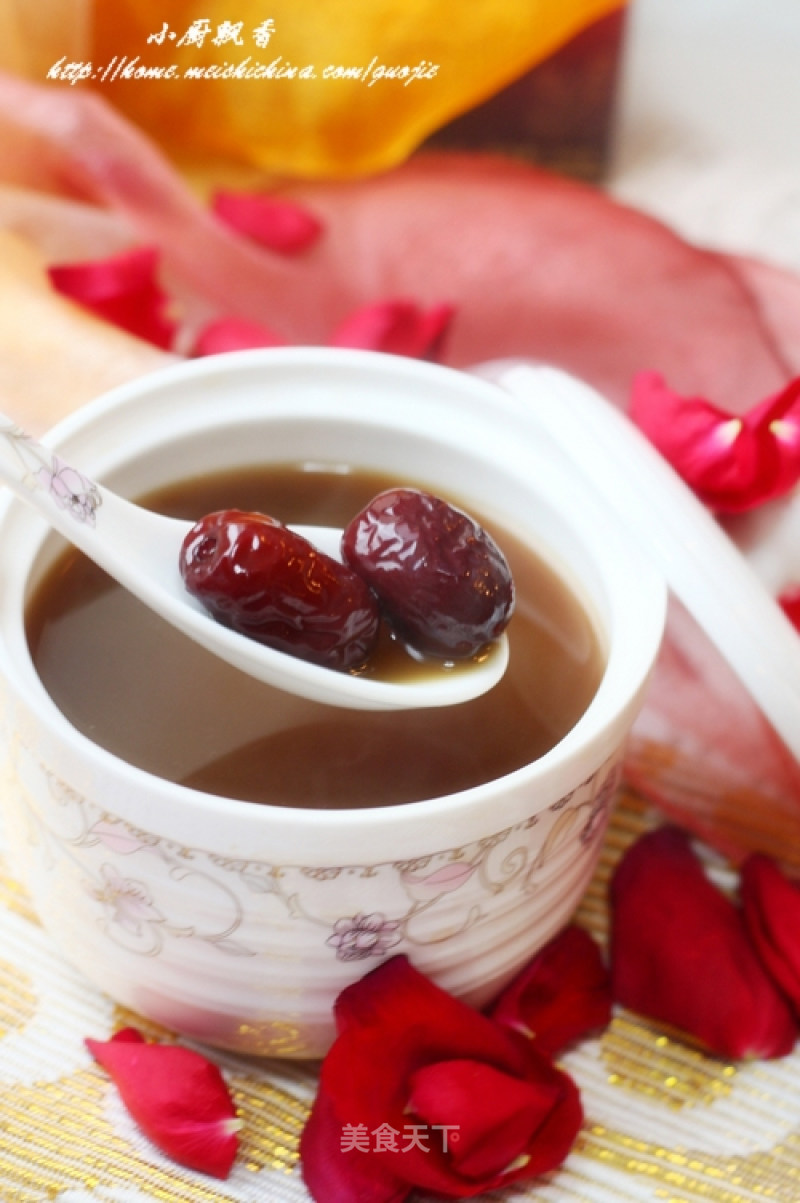 Jujube and Red Sugar Donkey-hide Gelatin Soup-a Woman Who Makes Dreams Come True recipe