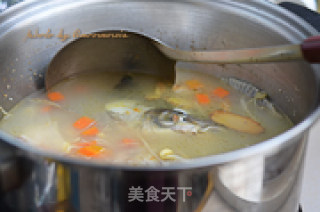 Fish Bone Vegetable Soup recipe