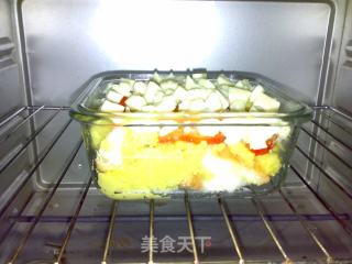 Cheese Curry Potato Pudding recipe