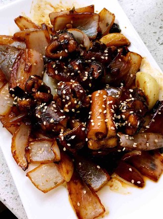 Braised Onion Eel recipe