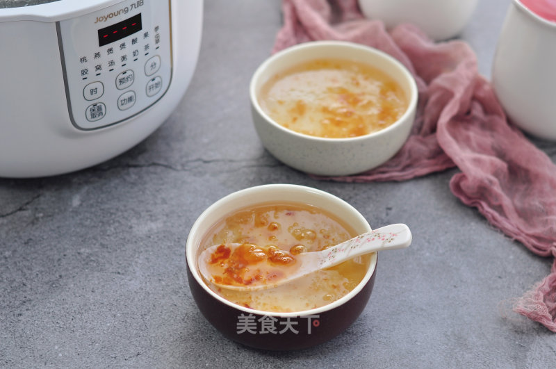 Peach Gum Soup recipe