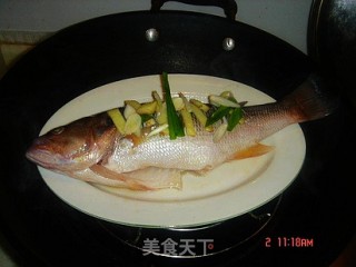 Steamed Sea Bass recipe