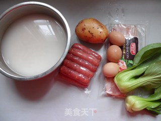 【bacon Sausage Claypot Rice】 recipe