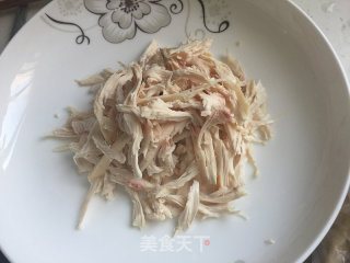 Stir-fried Chicken Shredded recipe