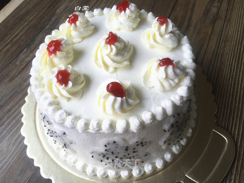 #aca烤明星大赛#cream Cake recipe