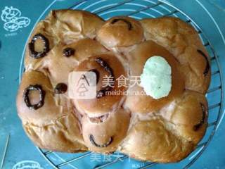 Bai Cuiyun's Recipe Stupid Bear Bread recipe