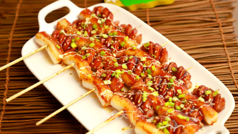 Among The Local Cuisines, There are Many Ways to Eat Skewers. Today I Will Introduce A Korean Cuisine recipe