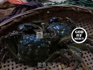 Golden Autumn Delicious Steamed Crab recipe