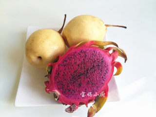 [beijing] Pitaya and Snow Pear Drink recipe