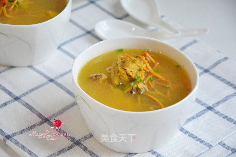 Pork Ribs and Cordyceps Soup recipe