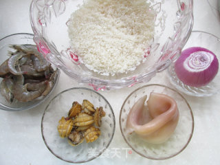 #铁犬烧饭就是香#seafood Abalone Rice recipe