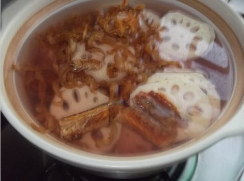 Pork Bone Soup with Lotus Root and Abalone recipe