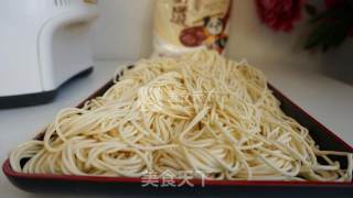 Fried Noodles with Shredded Pork and Vegetables recipe