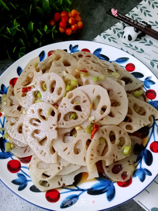 Cold Lotus Root Slices recipe
