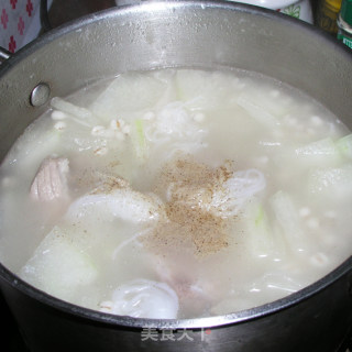 Winter Melon and Barley Pork Rib Soup recipe