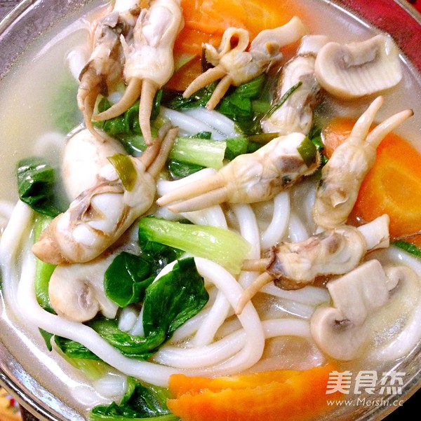 Seafood Udon recipe