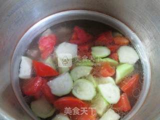 Tomato Long Melon Pork Rib Soup recipe