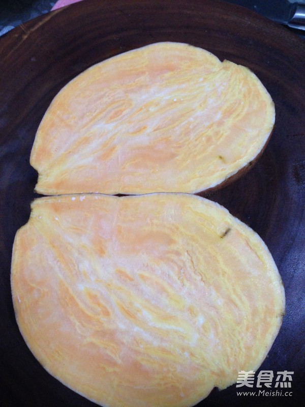 Baked Sweet Potato with Cheese recipe