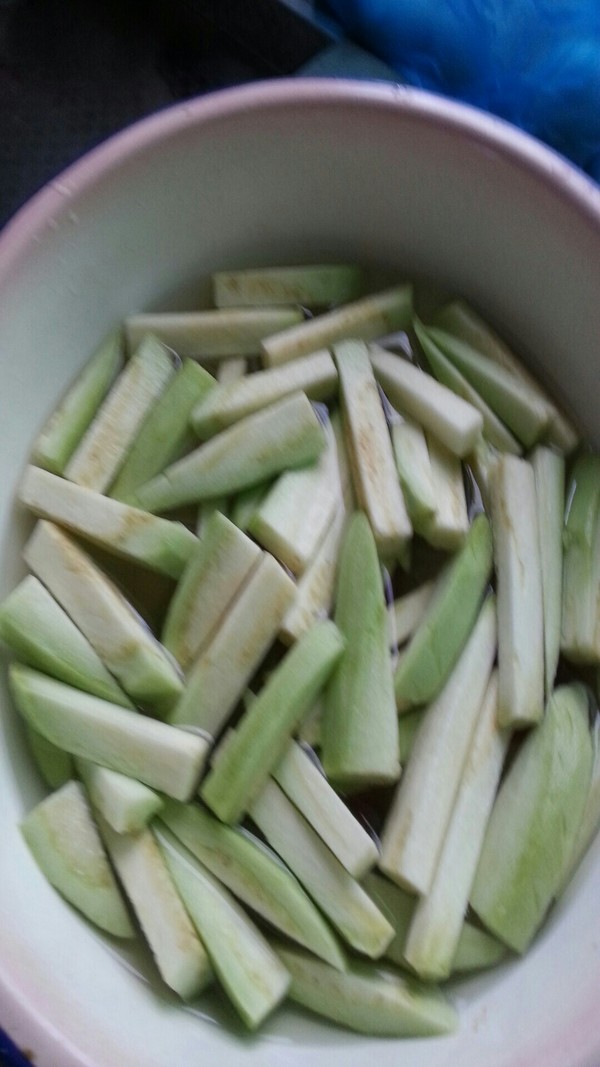 Braised Eggplant Strips recipe