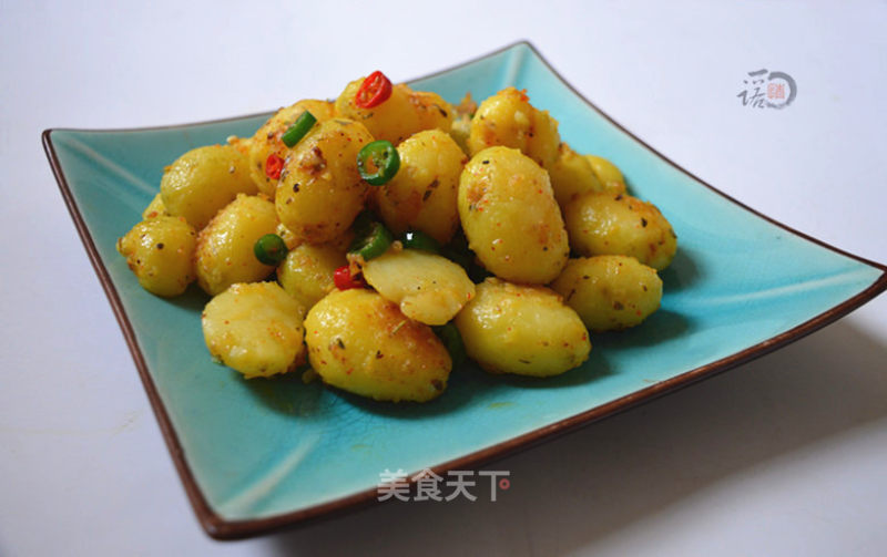 Spicy Herbed Baby Potatoes recipe