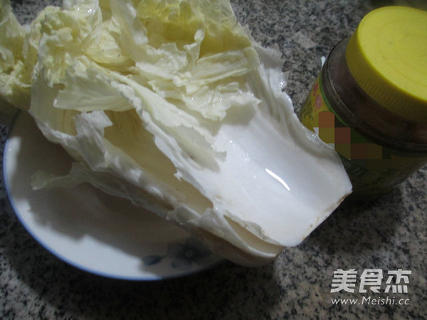 Stir-fried Cabbage with Fermented Bean Curd recipe