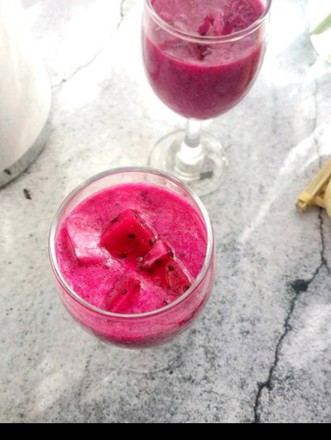 Red Heart Pitaya Milkshake recipe