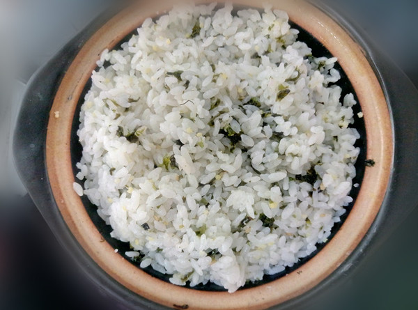 Seaweed Rice recipe