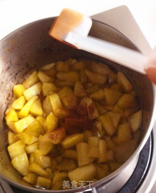 Sweet Afternoon Tea Snack--flower Apple Pie recipe