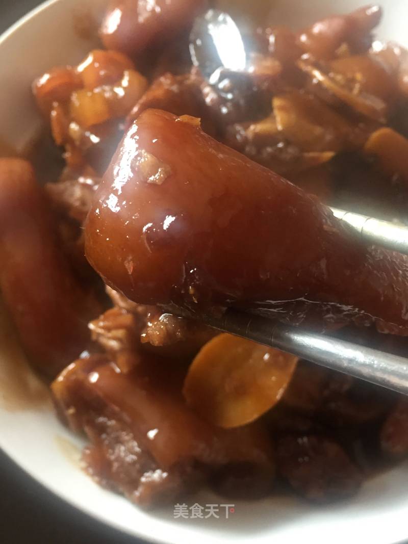 Braised Pork Knuckles recipe