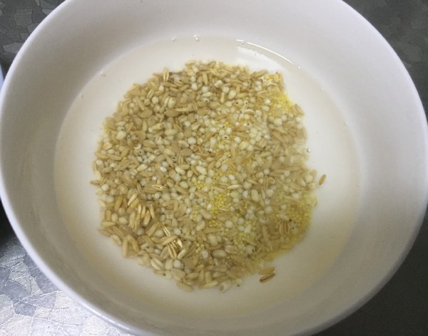 Oatmeal Mixed Rice Porridge recipe