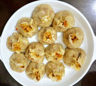 Siu Mai with Mushroom and Glutinous Rice recipe
