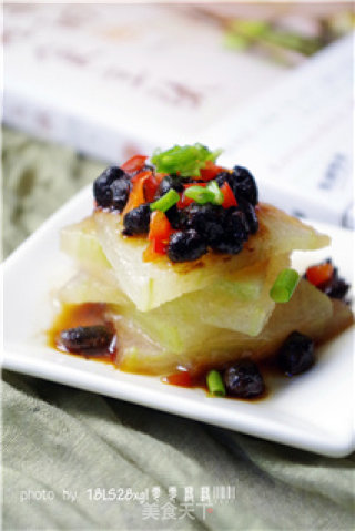 Fried Steamed Winter Melon with Tempeh recipe
