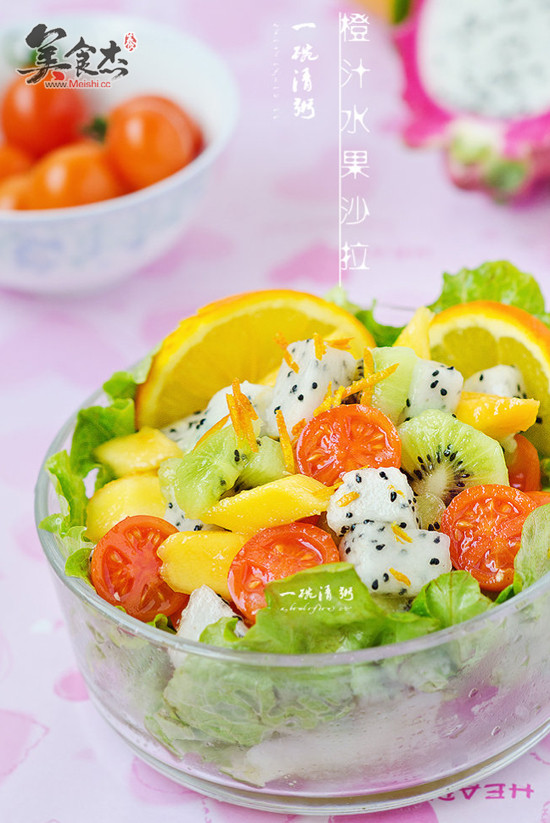 Orange Juice Fruit Salad recipe